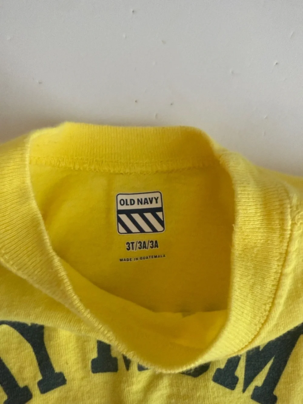 Old Navy Kids Yellow Graphic Tee - 